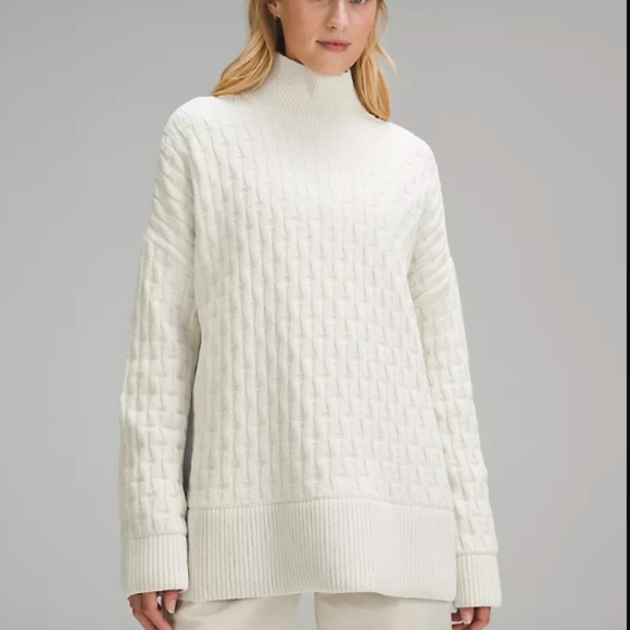 lululemon Cable-Knit Relaxed-Fit Sweater - Picture 1 of 5